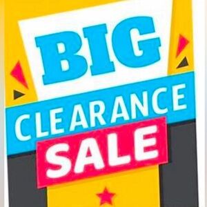 Prices Reduced For Closet Clearance